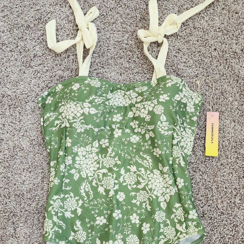 Summersalt Tie Oasis Swimsuit NWT